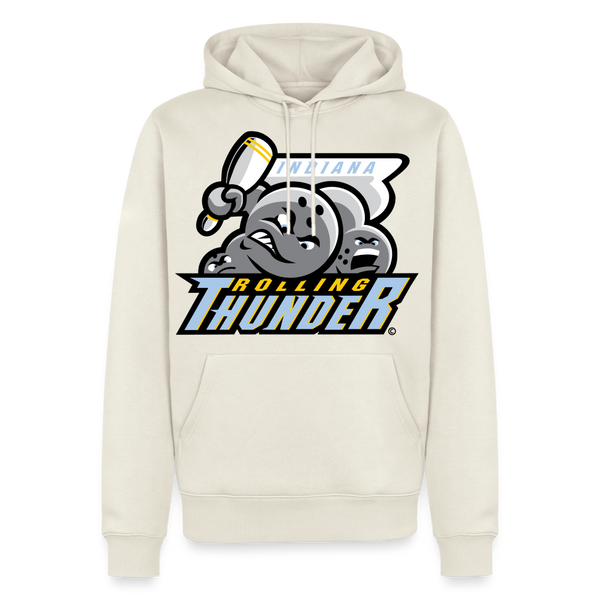 Indiana Rolling Thunder Premium Adult Hoodie - off white