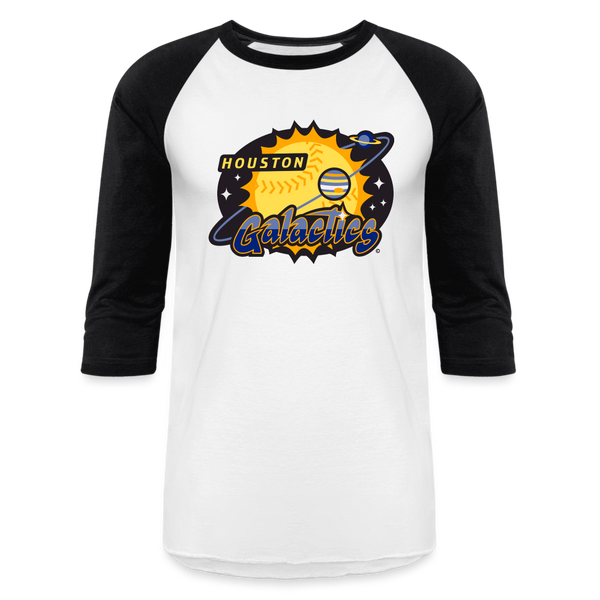 Houston Galactics Baseball T-Shirt - white/black