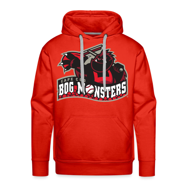 Cape Cod Bog Monsters Premium Adult Hoodie - red