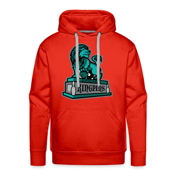 Chicago Kingpins Premium Adult Hoodie - red