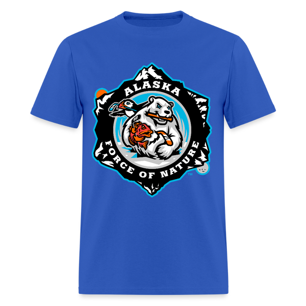 Alaska Force of Nature Unisex T-Shirt - royal blue
