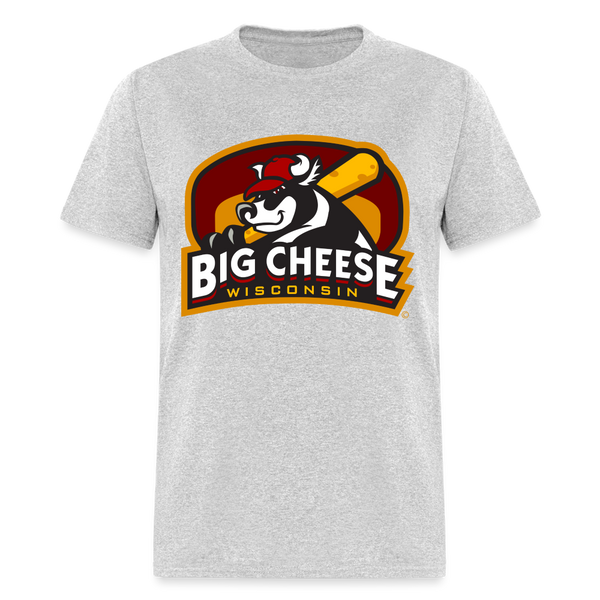 Wisconsin Big Cheese Unisex T-Shirt - heather gray