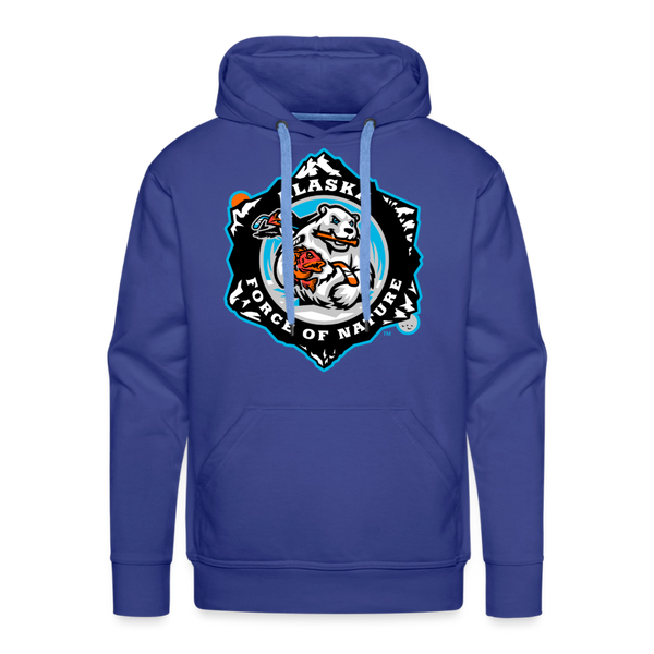 Alaska Force of Nature Premium Adult Hoodie - royal blue