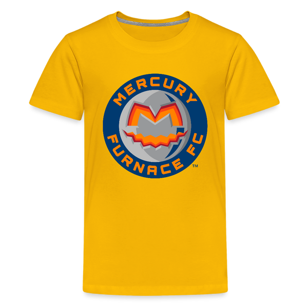Mercury Furnace FC Kids' Premium T-Shirt - sun yellow