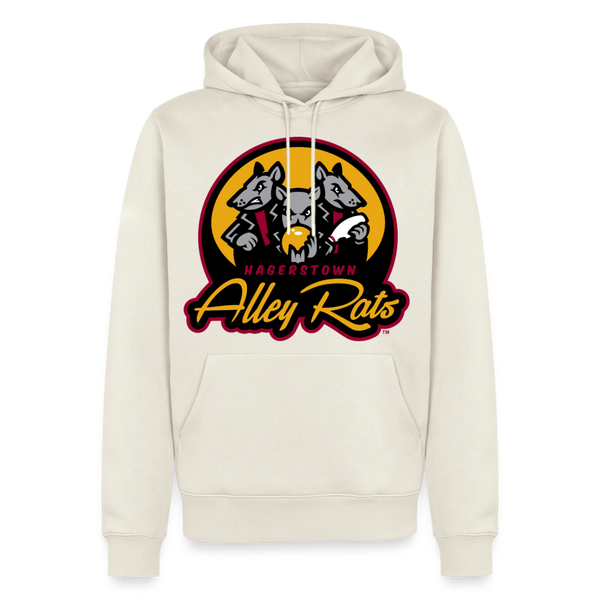 Hagerstown Alley Rats Premium Adult Hoodie - off white
