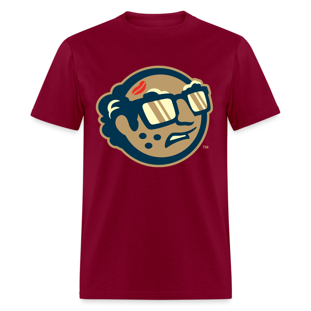 ABE Bowling Icon Unisex T-Shirt - burgundy