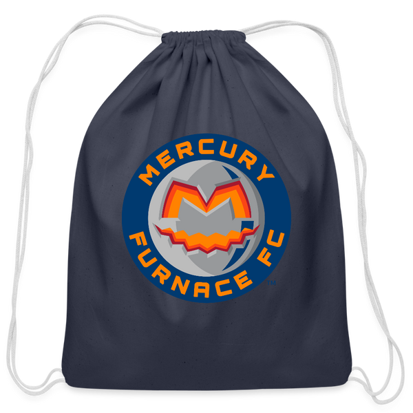 Mercury Furnace FC Cotton Drawstring Bag - navy