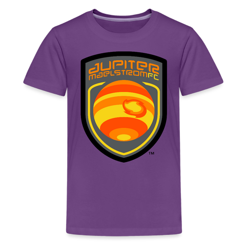 Jupiter Maelstrom FC Kids' Premium T-Shirt - purple