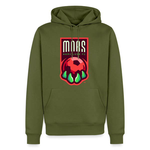 Mars Merciless FC Premium Adult Hoodie - khaki green 