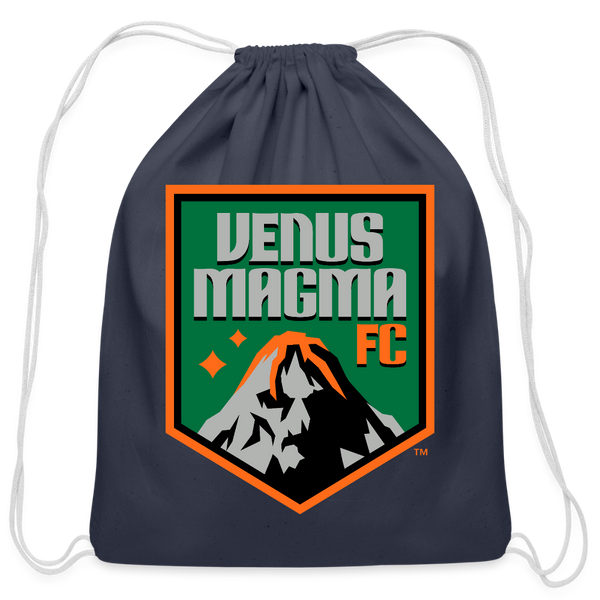 Venus Magma FC Cotton Drawstring Bag - navy