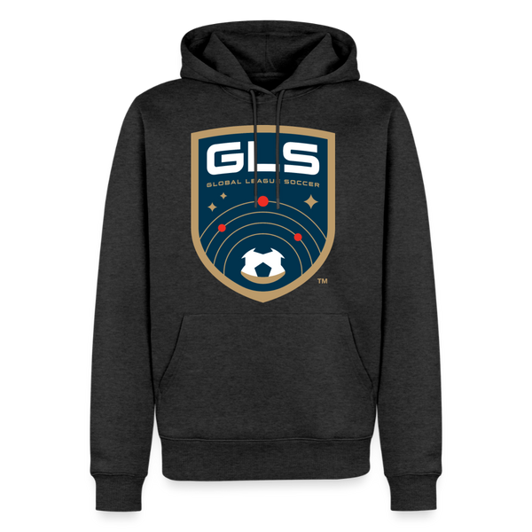 Global League Soccer Premium Adult Hoodie - heather anthracite
