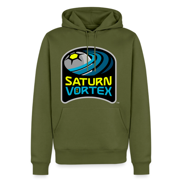 Saturn Vortex FC Premium Adult Hoodie - khaki green 