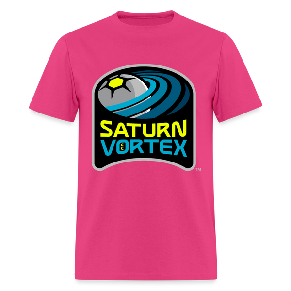 Saturn Vortex FC Unisex T-shirt - fuchsia