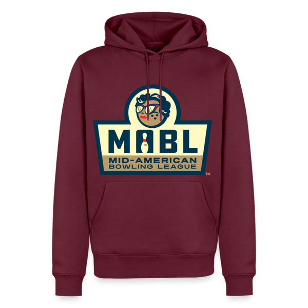 MABL Bowling Premium Adult Hoodie - burgundy