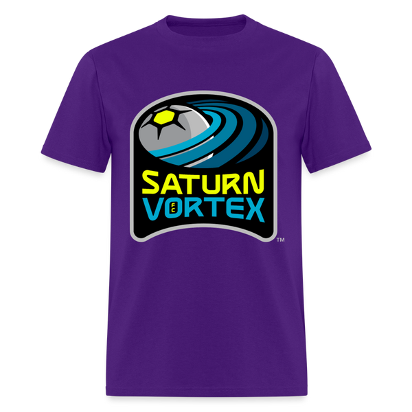 Saturn Vortex FC Unisex T-shirt - purple