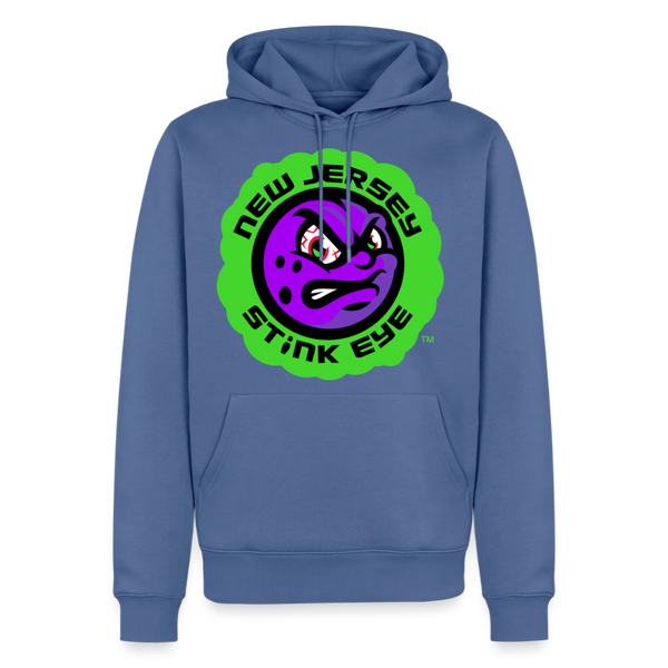 New Jersey Stink Eye Premium Adult Hoodie - stone blue 