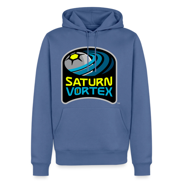 Saturn Vortex FC Premium Adult Hoodie - stone blue 