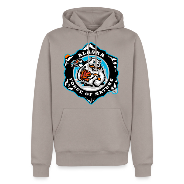 Alaska Force of Nature Premium Adult Hoodie - taupe
