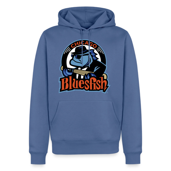 Chicago Bluesfish Premium Adult Hoodie - stone blue 