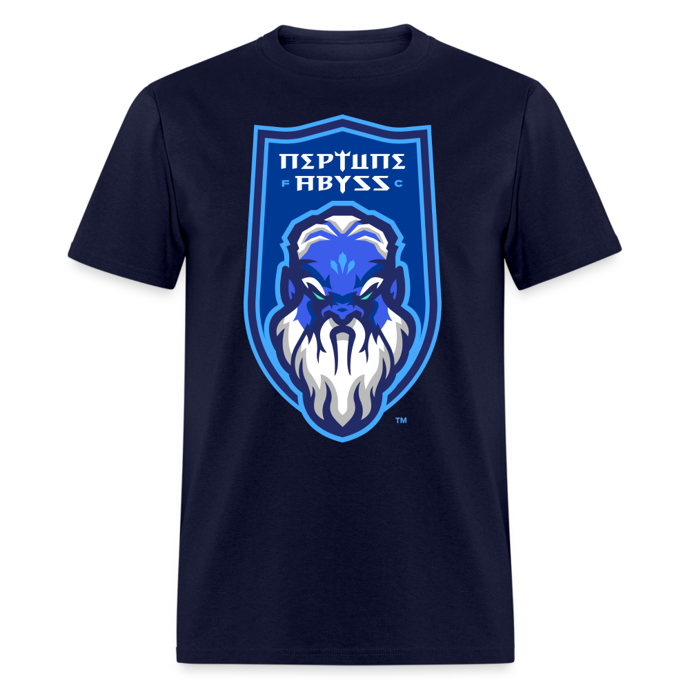 Neptune Abyss FC Unisex T-Shirt - navy