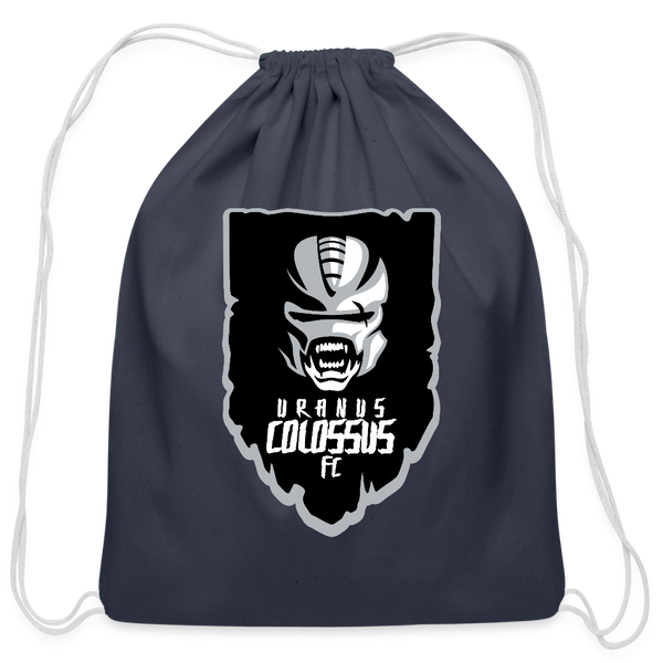 Uranus Colossus FC Cotton Drawstring Bag - navy