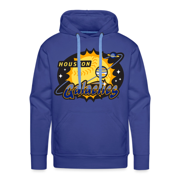 Houston Galactics Premium Adult Hoodie - royal blue