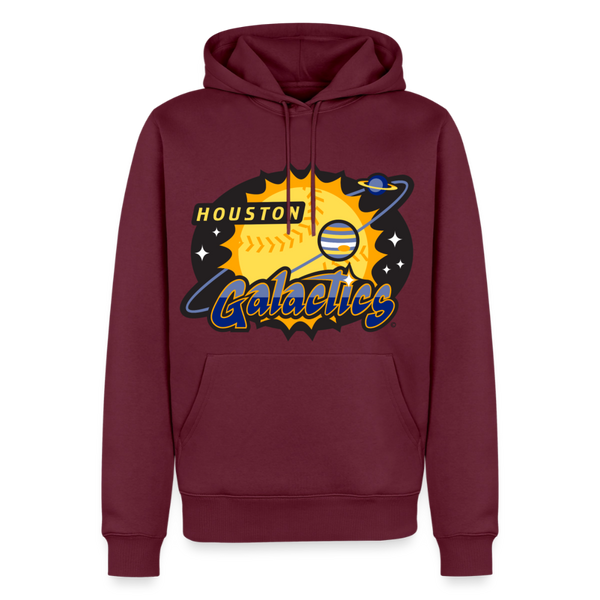 Houston Galactics Premium Adult Hoodie - burgundy