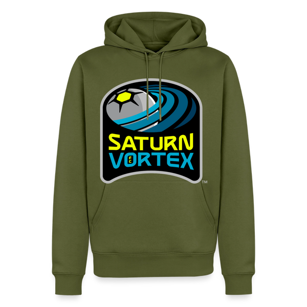 Saturn Vortex FC Premium Adult Hoodie - khaki green 
