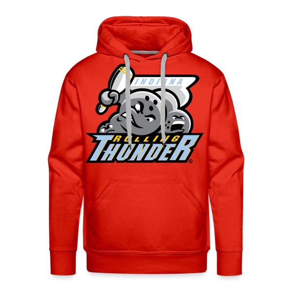 Indiana Rolling Thunder Premium Adult Hoodie - red
