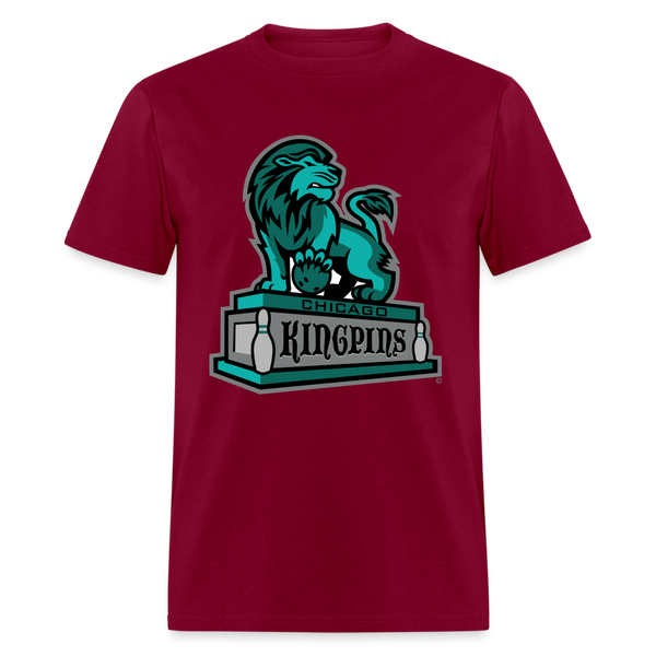 Chicago Kingpins T-Shirt - burgundy