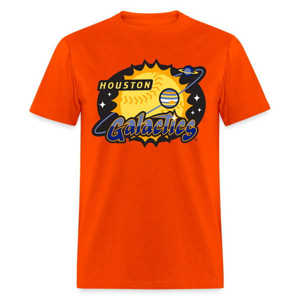 Houston Galactics Unisex T-Shirt - orange