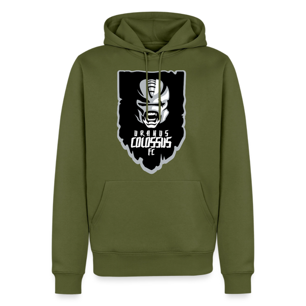 Uranus Colossus FC Premium Adult Hoodie - khaki green 
