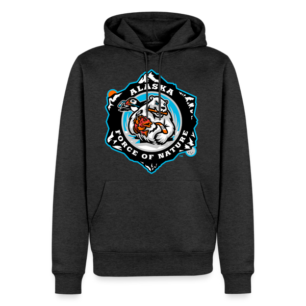 Alaska Force of Nature Premium Adult Hoodie - heather anthracite