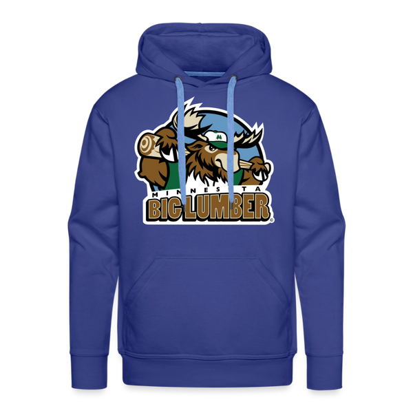 Minnesota Big Lumber Premium Adult Hoodie - royal blue