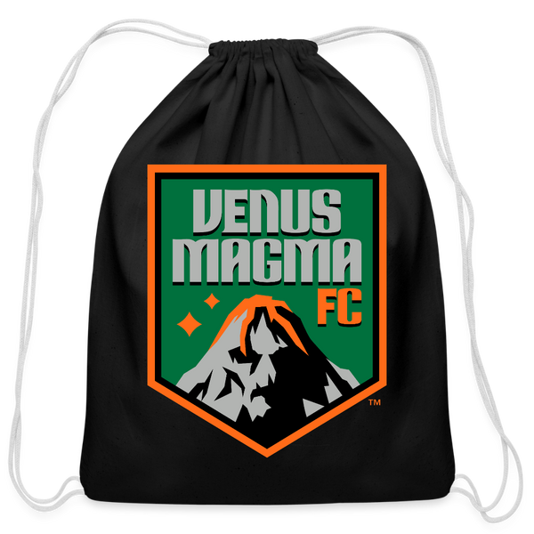 Venus Magma FC Cotton Drawstring Bag - black