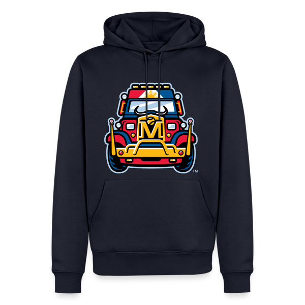 Mindanao Motoristas Jeepney Premium Adult Hoodie - navy