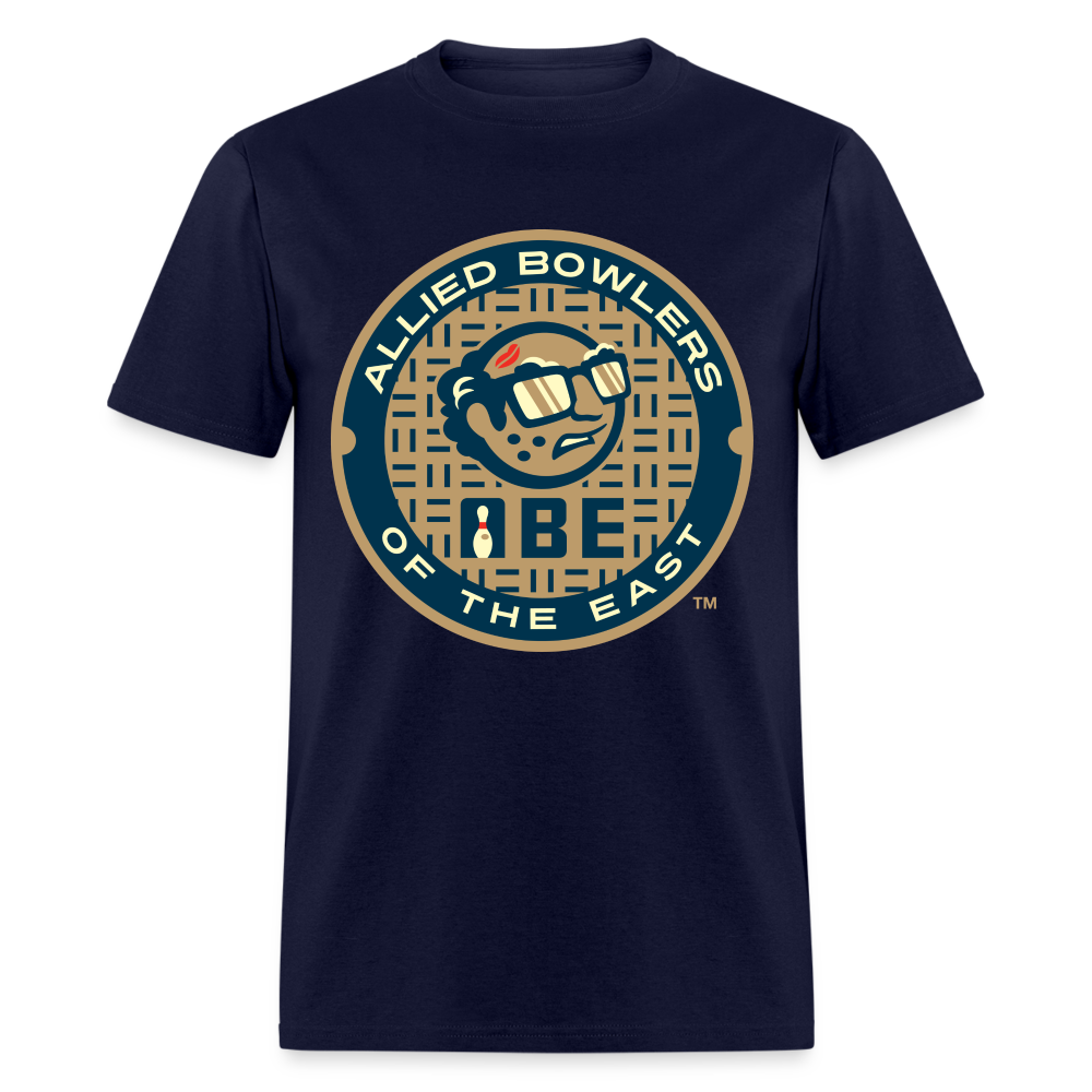 ABE Bowling Unisex T-Shirt - navy