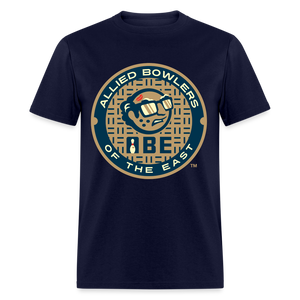 ABE Bowling Unisex T-Shirt - navy