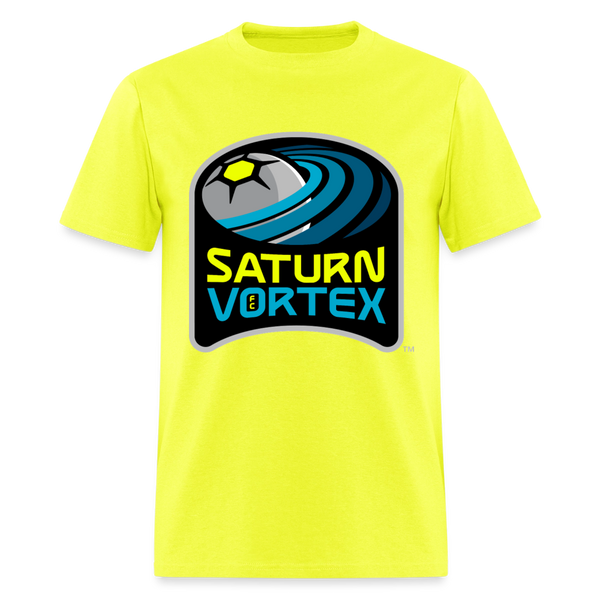 Saturn Vortex FC Unisex T-shirt - safety green