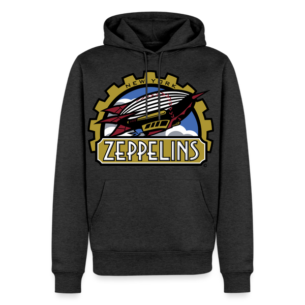 New York Zeppelins Premium Hoodie - heather anthracite