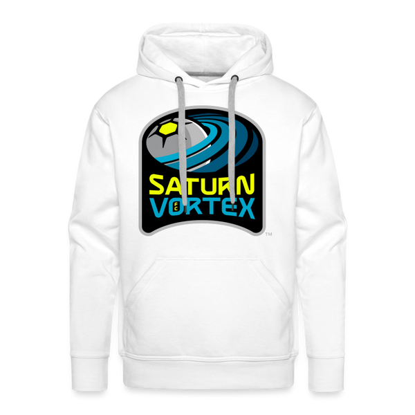 Saturn Vortex FC Premium Adult Hoodie - white