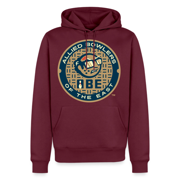 ABE Bowling Premium Adult Hoodie - burgundy