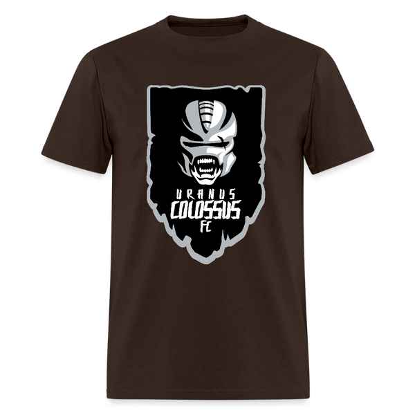 Uranus Colossus FC Unisex T-Shirt - brown