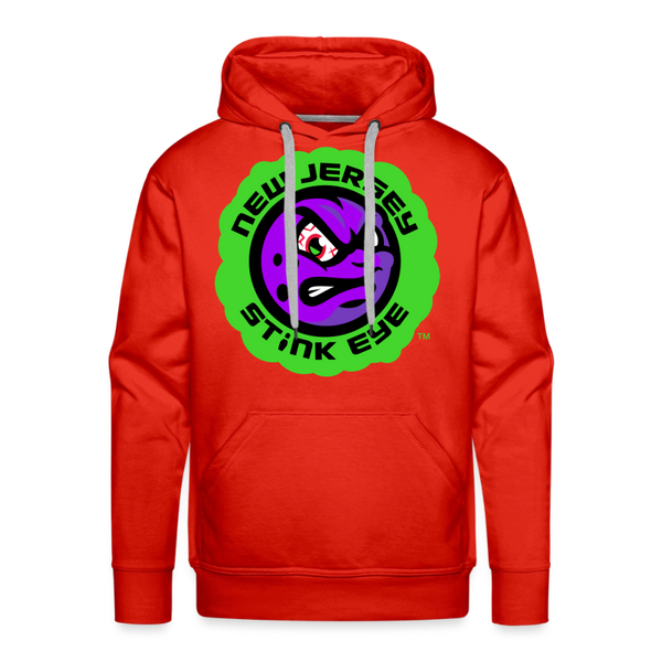 New Jersey Stink Eye Premium Adult Hoodie - red