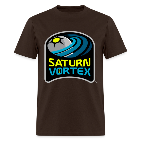 Saturn Vortex FC Unisex T-shirt - brown