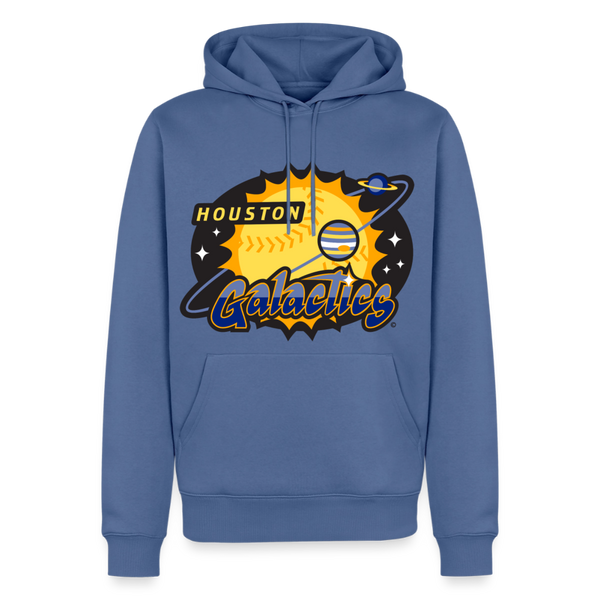 Houston Galactics Premium Adult Hoodie - stone blue 