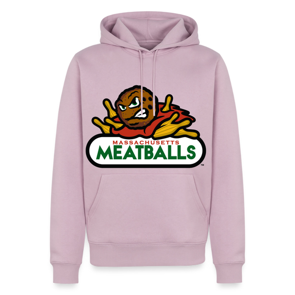 Massachusetts Meatballs Premium Adult Hoodie - dusty pink