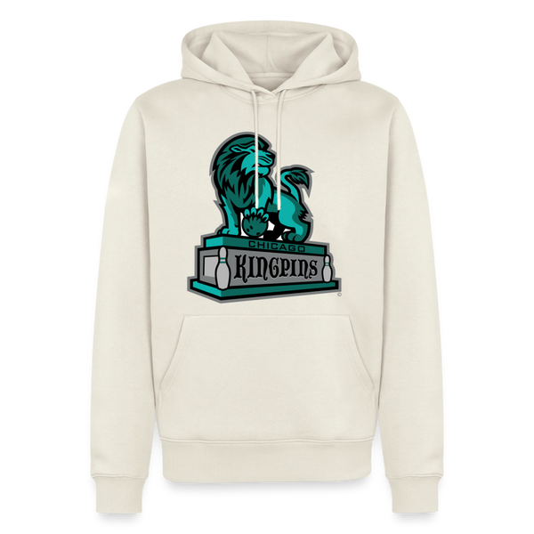 Chicago Kingpins Premium Adult Hoodie - off white