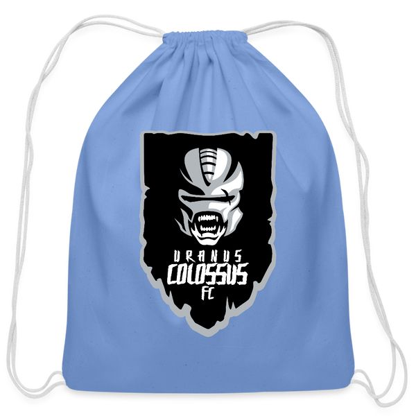Uranus Colossus FC Cotton Drawstring Bag - carolina blue