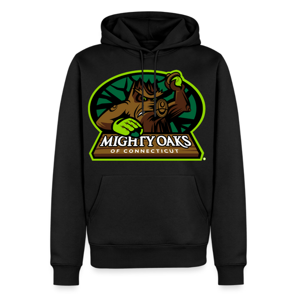 Mighty Oaks of Connecticut Premium Adult Hoodie - black
